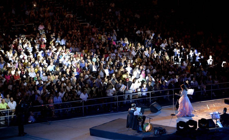 Samira Said at Baalbeck Festival